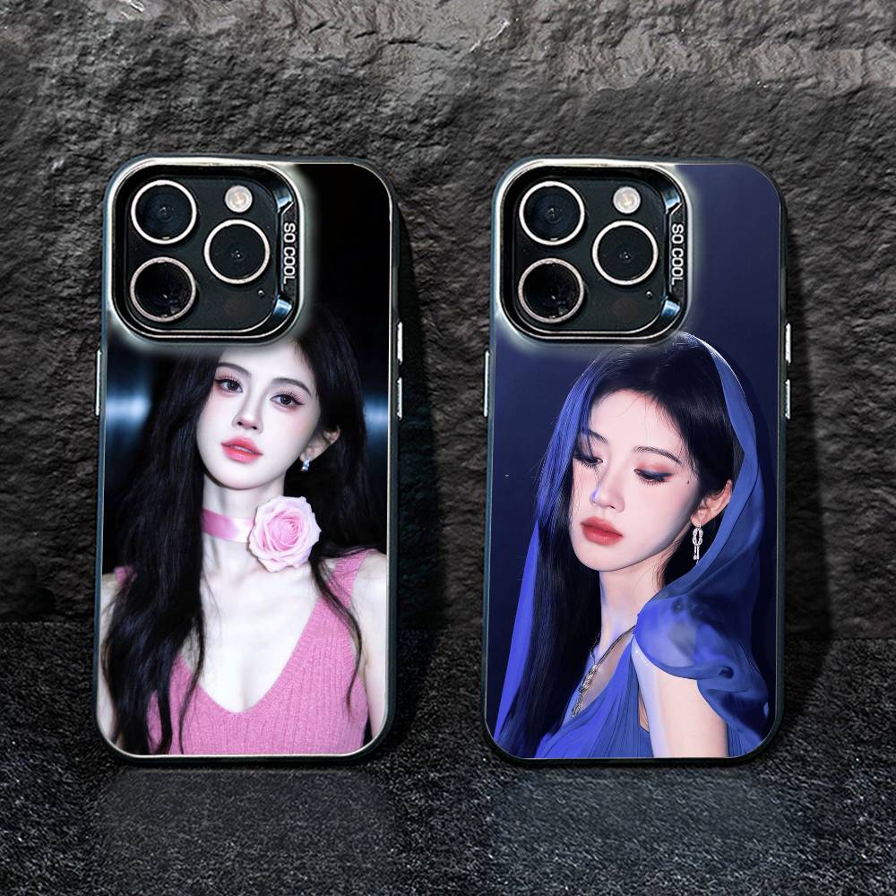 Ju Jingyi T- Kiku Phone Case For iPhone 17,16,15,14,13,12,Pro MAX White Matte Shockproof Cover