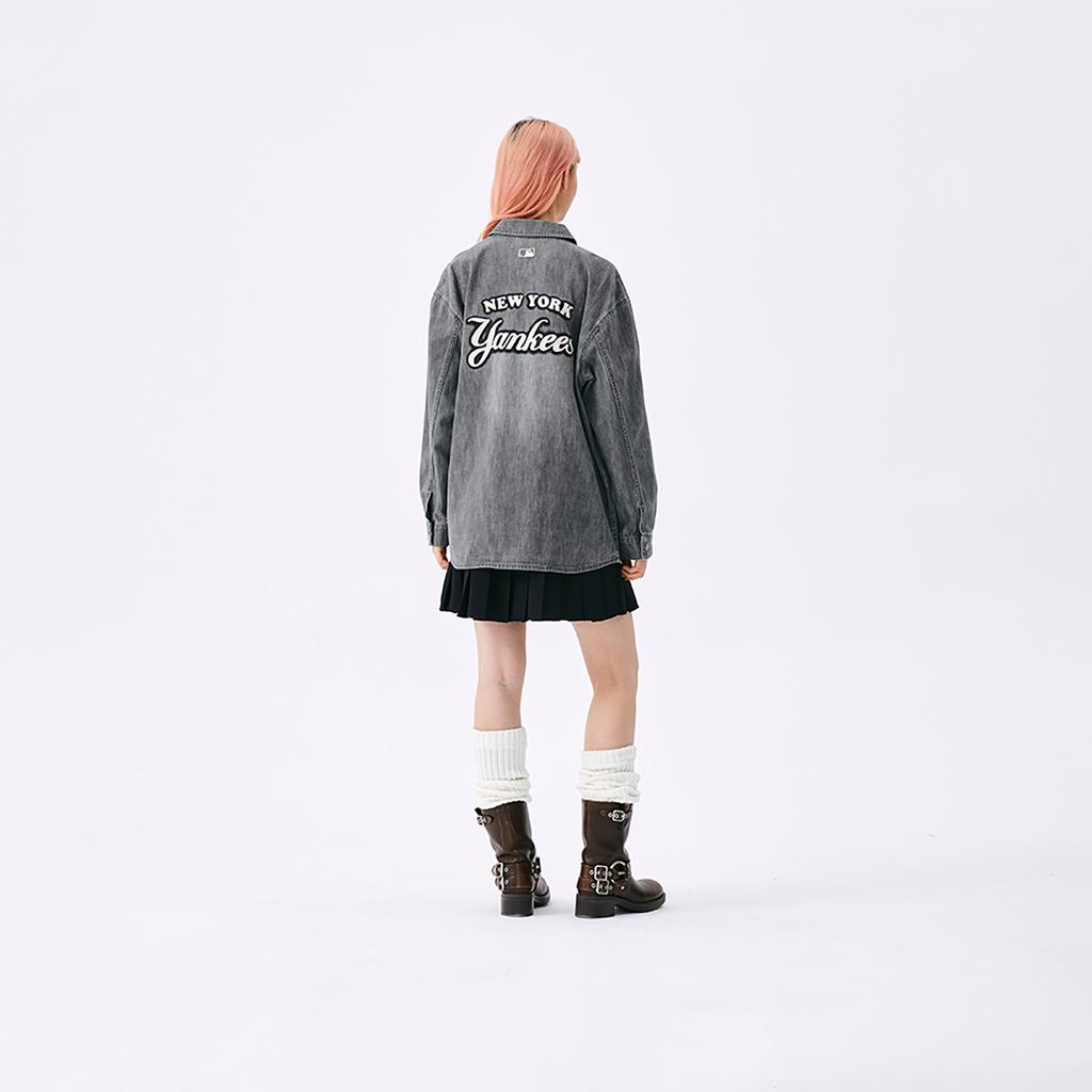 New MLB New York Yankees Shirt Unisex Gray 3ADRV0151-50GRS