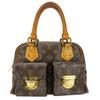 Used Handbag Manhattan M40026 Monogram Brown Casual