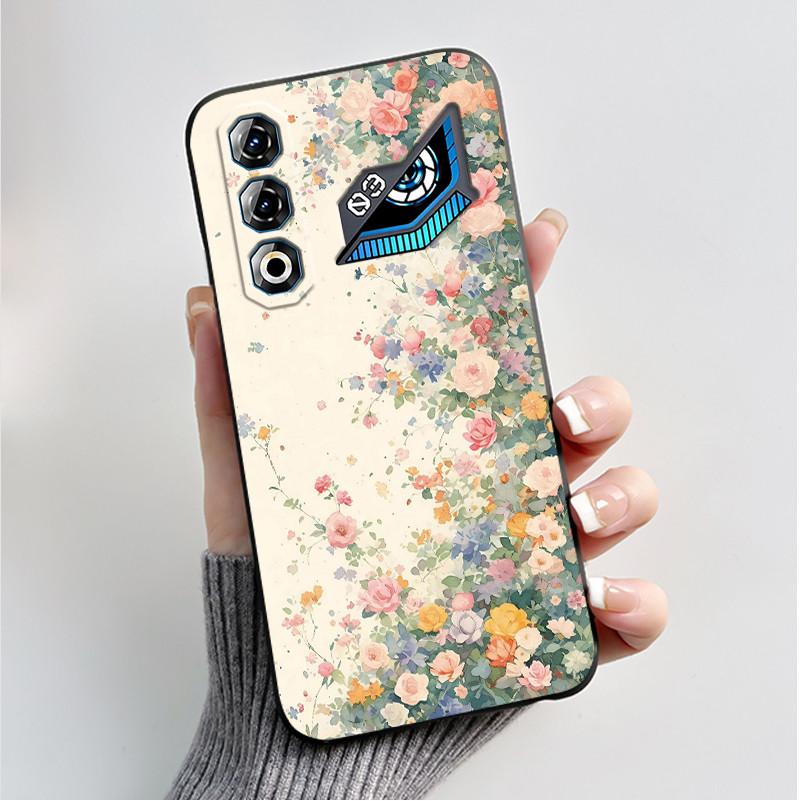 For ZTE Nubia Neo 3 Neo3 GT 5G Case Z2465N Shockproof Silicone TPU Butterfly Flower Back Cover For Nubia Neo 3GT Soft Phone Case