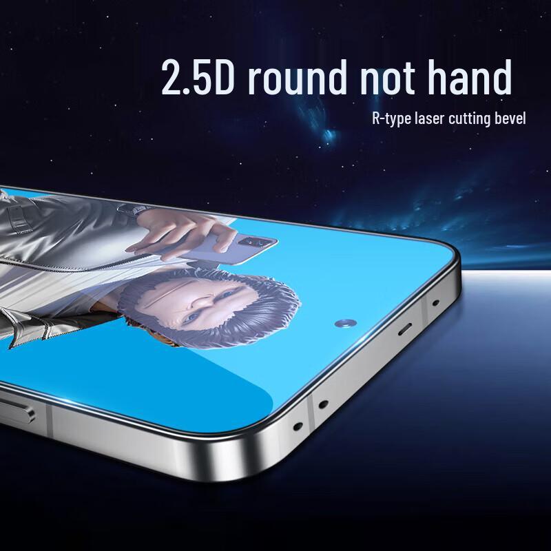 Lanxing Mr. 2.5D Tempered Glass Screen Protector for OPPO Find X8s
