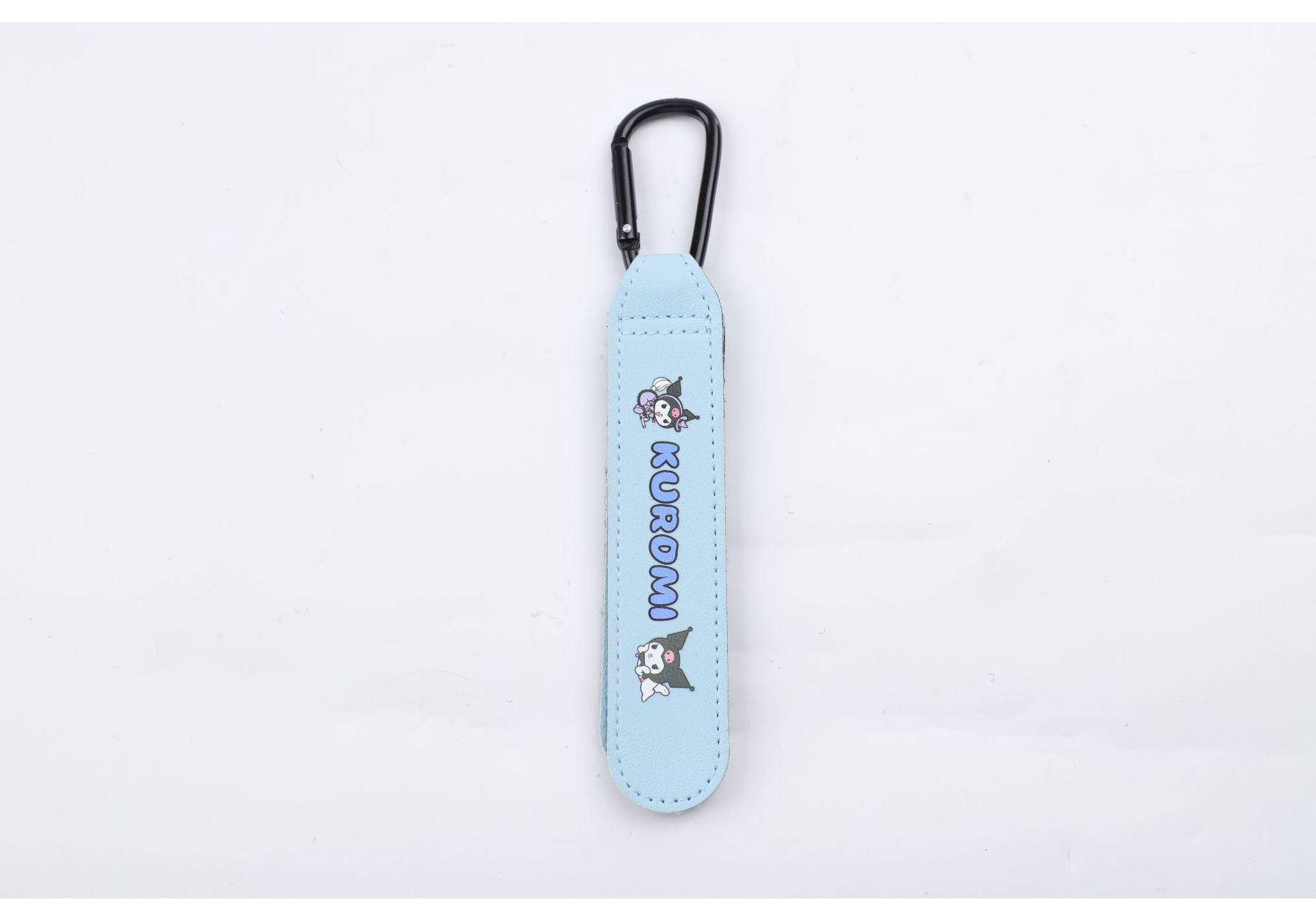 Multi-Functional PU Leather Cartoon Velcro Hook for Bicycles, Scooters, & Strollers