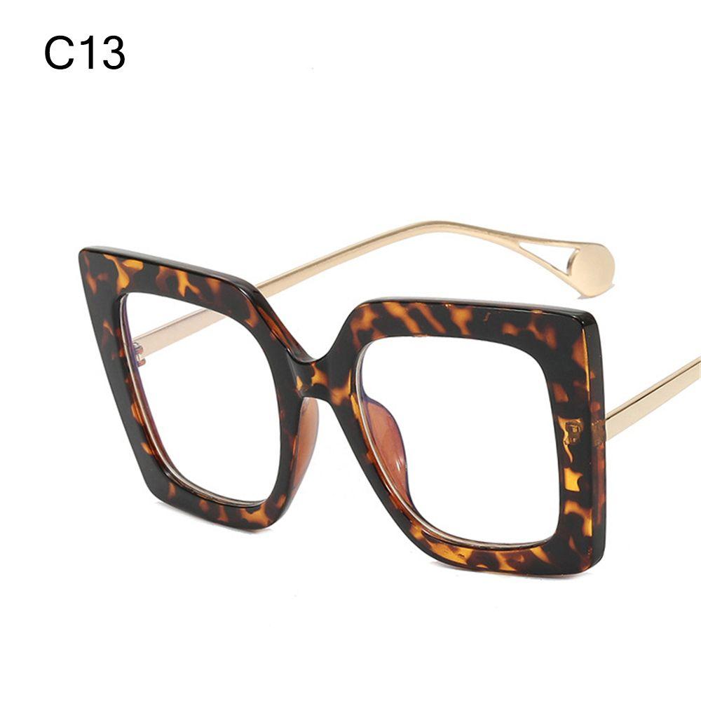 Fashion Designer Gaming Square Fram Computer Eyewear Anti Blue Light Glasses Goggles Oversized Sunglasses