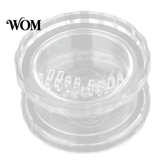 Rotating Garlic Grinder Mincer Tool, Multi-Purpose Manual Press, Bite-Teeth Crushing Ginger Crusher Structure Masher, Transparent Easy to Clean Herbs