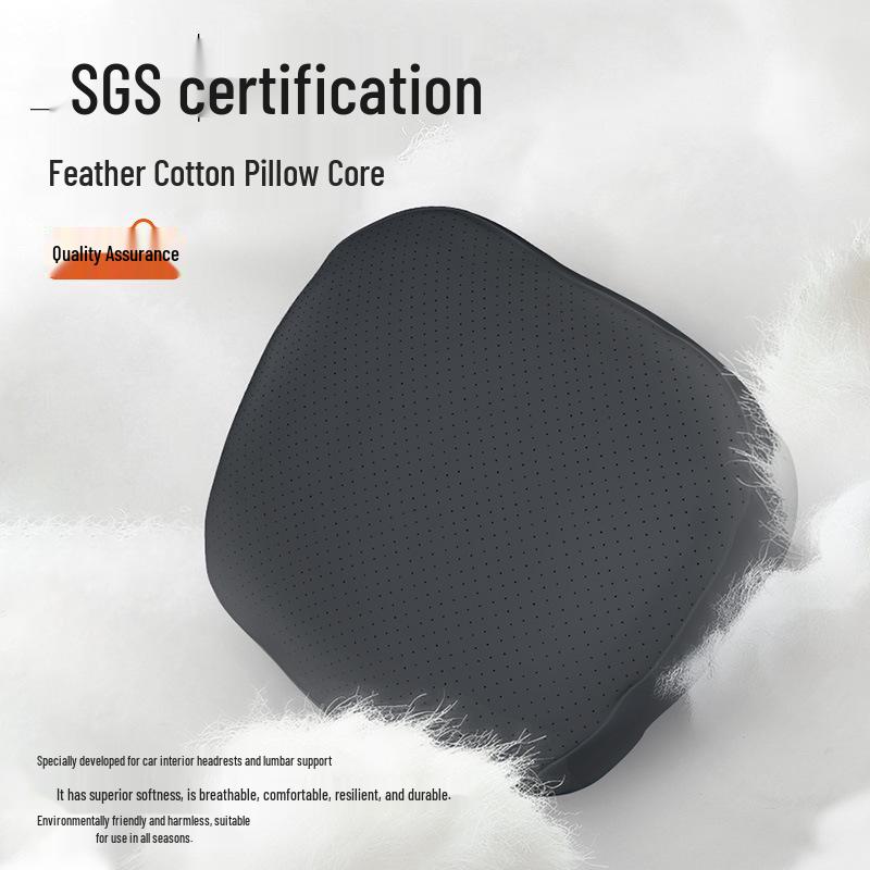 Essential Car Interior Set: Haobo HL Headrest, Lumbar Support, Neck & Waist Protection.
