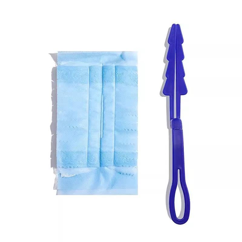 10/40pcs Disposable Microfiber Duster Heads Home Office Blinds Surface Cleaning Tool CCD002