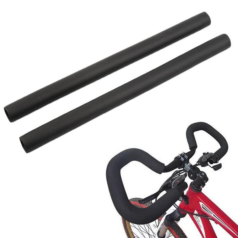 1Pair Bicycle Bike Handlebar Grips Cover Racing Bike Sponge Foam Tube Flexible Cuttable Anti-Slip Cycling Sponge Cover