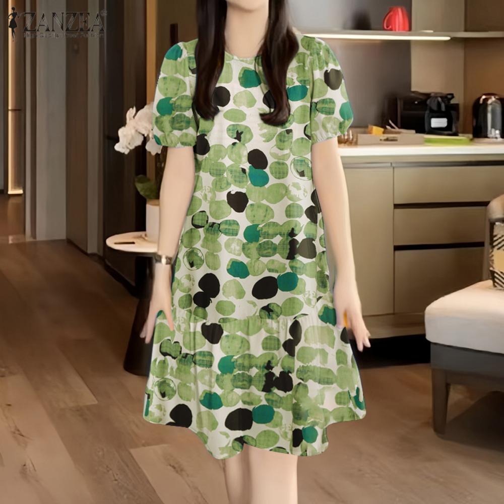 Sommer Freizeit Damen Nachthemd Kurzarm Kleider Lockerer Schnitt Nachtwäsche Hauskleidung Nachthemd Loungewear Kleider