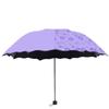 Blooming Umbrella: Korean Style, UV Protection, Lightweight, Durable, Eight Ribs, Black Glue, Waterproof