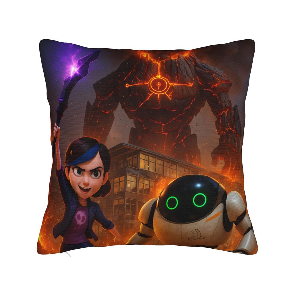 Trollhunters Tales Of Arcadia Pillow Case Comfy Pillow Cover Morden Pillowcases For Sofa Home Decoration