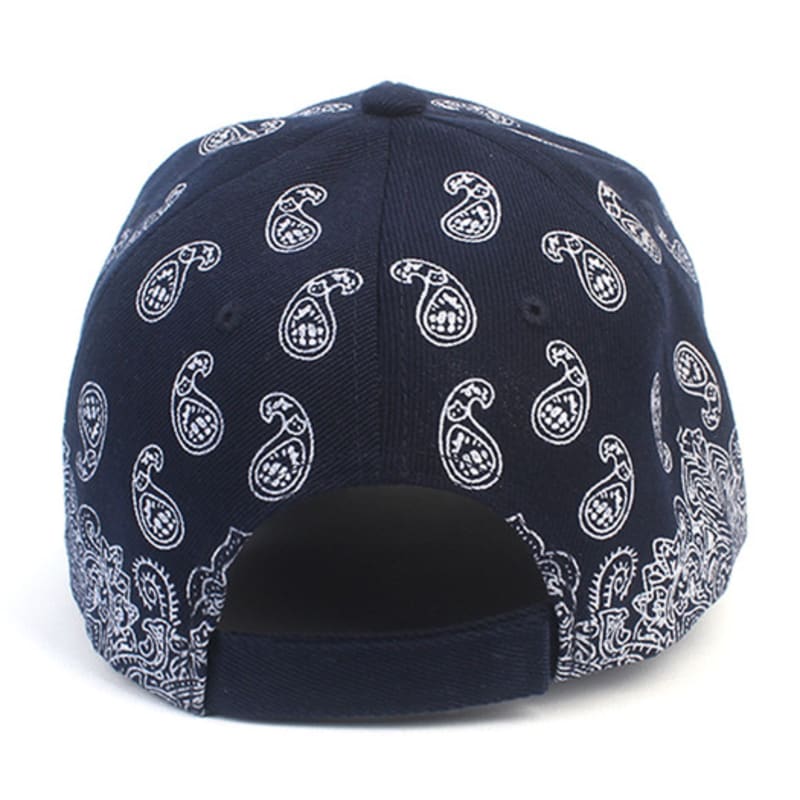 Universal chemistry Paisley Bubble Navy Ballcap