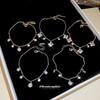 Korean Ins Zircon Saturn Flower Bracelet Light Luxury High Sense Daily Versatile Bracelet Design Sense Niche Jewelry
