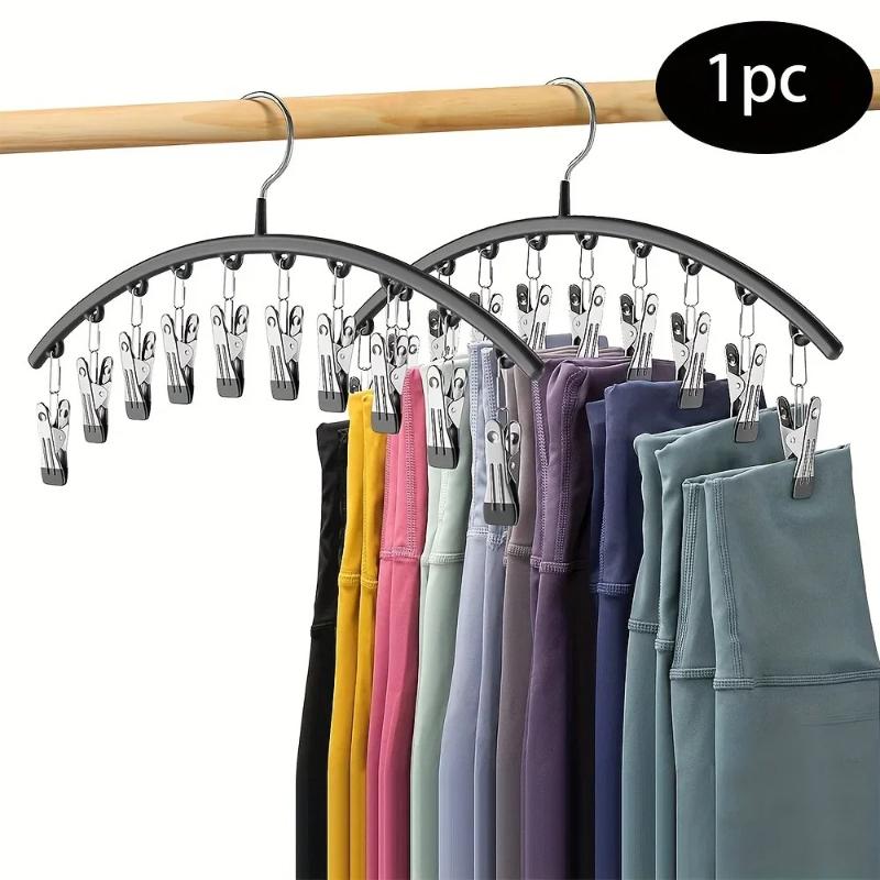 1/2/3 pieces of stainless steel arc-shaped drying racks are suitable for anti slip drying of socks and storage wardrobes