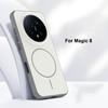 Pro Honor Magic 8 a Magic 8 Pro Pouzdro Magsafe Matný Povrch Dotyku Baby Skin Odolné Proti Otiskům Prstů Pevný Hybridní Kryt