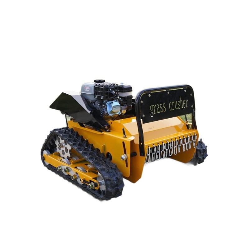 Gasoline-Powered Crawler Mower & Mulcher for Weeds - CE Certified, Export to Russia