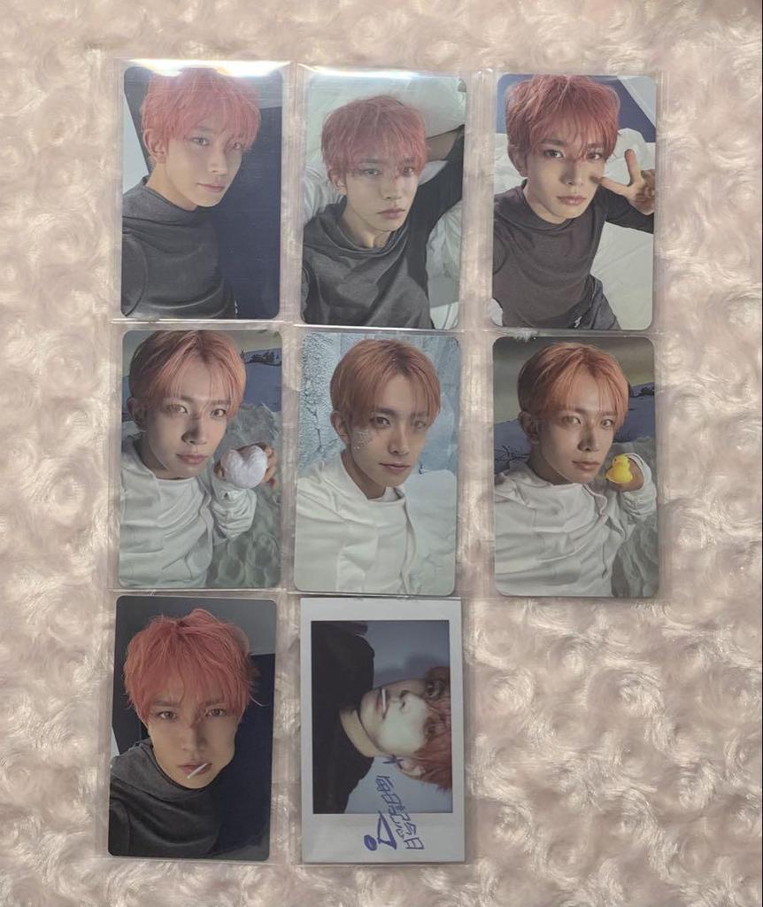 [USED] enhypen daydream heeseung trading card set