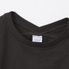 Champion Casual Long Sleeve Graphic Off Women's T-Shirt, 100% Cotton, Print, Black, CW-Z402