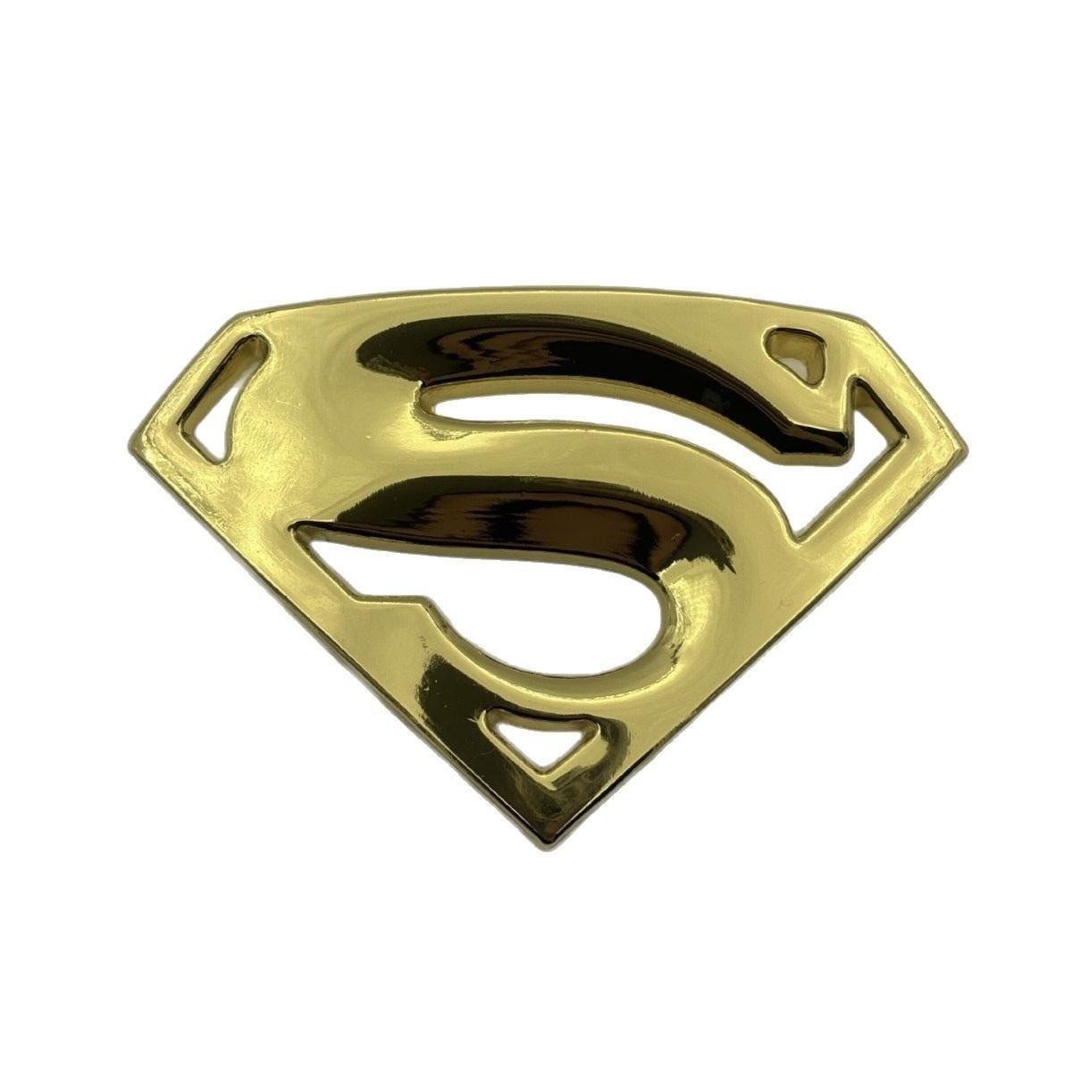 3D наклейки на машину Супермен: Декоративные металлические логотипы для кузова, бока и задней части