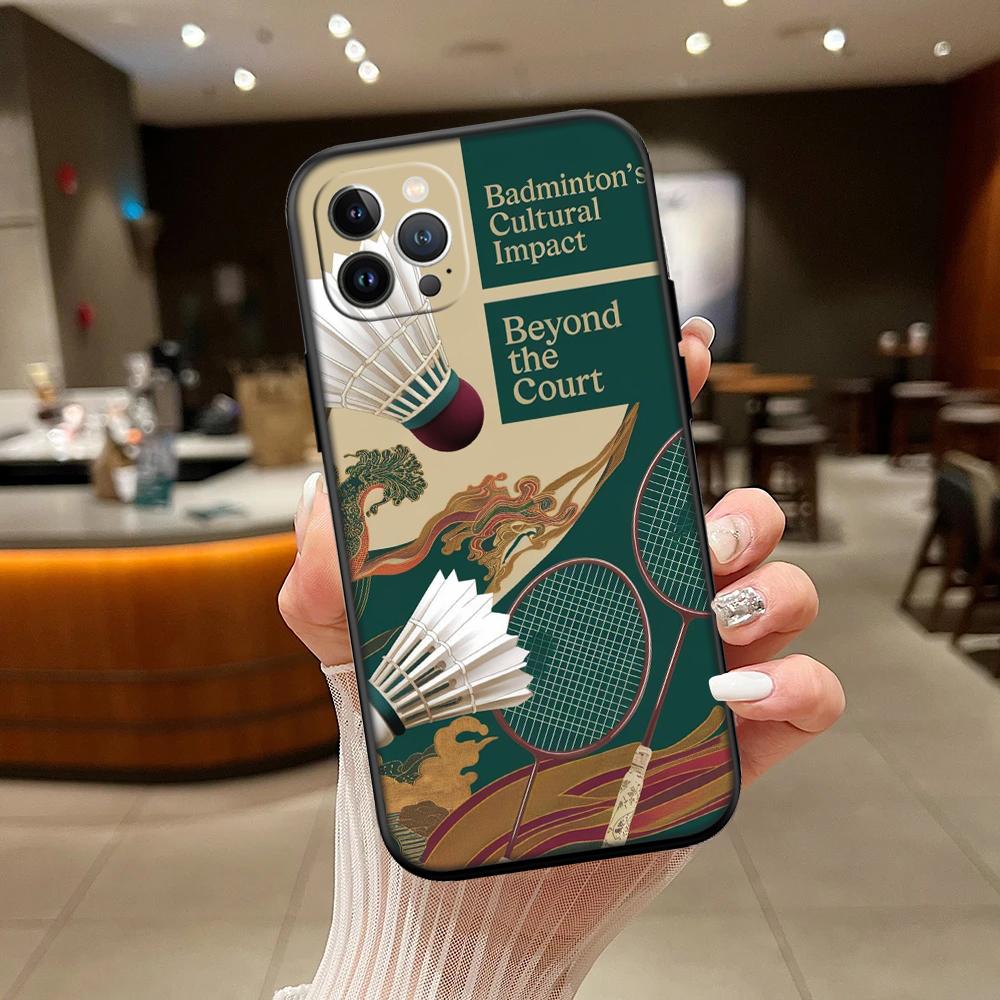 RA6 Badminton Sports Phone Case for Samsung Galaxy S20 S21 S22 Ultra FE + Plus A21S A22 A24 A25 A26 A30 A30S A31