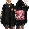 Uomini e Donne Himiko Toga Anime Cosplay Felpa con Cappuccio Ampia con Zip Felpe a Manica Lunga Zip Top Autunnali alla Moda