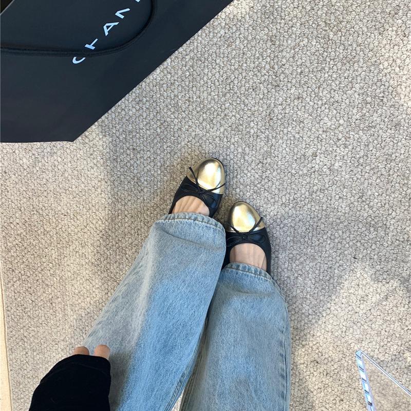 New Butterfly-knot Women Loafer Shoes Fashion Shallow Slip on Ladies Comfort Soft Sole Flats Spring Women's Comfort Shoes