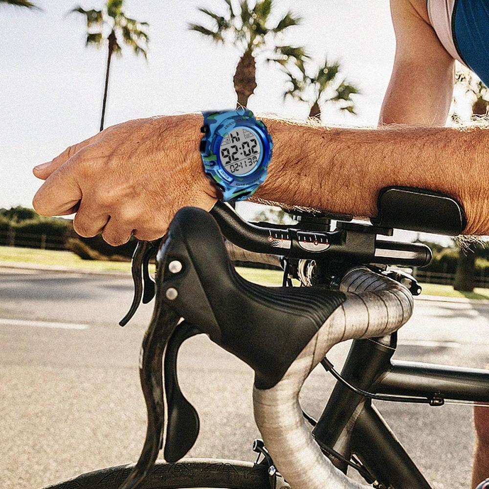 L Lavaredo Men S Waterproof Watch digitaL 50m Water reSiStant Date Day aLarm 1