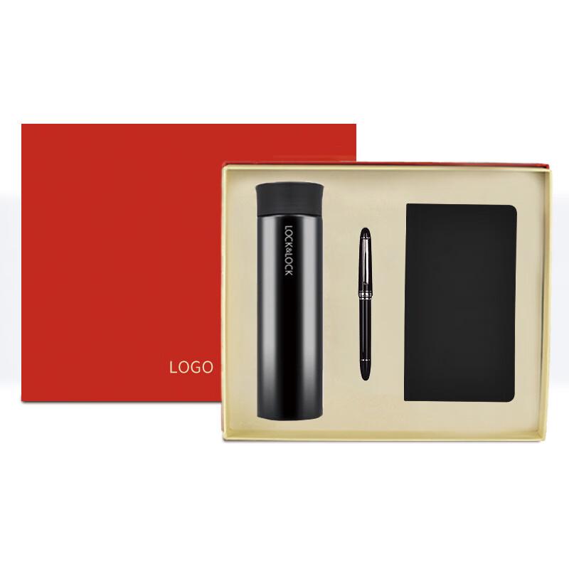 LocknLock Thermos Gift Set LocknLock 400ml Thermos, Notebook & Pen