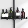 2Set Bathroom Shelf Organizers Shampoo Holder Storage Rack No Punching Shower Shelf Replacement Shower Hanger Organizers