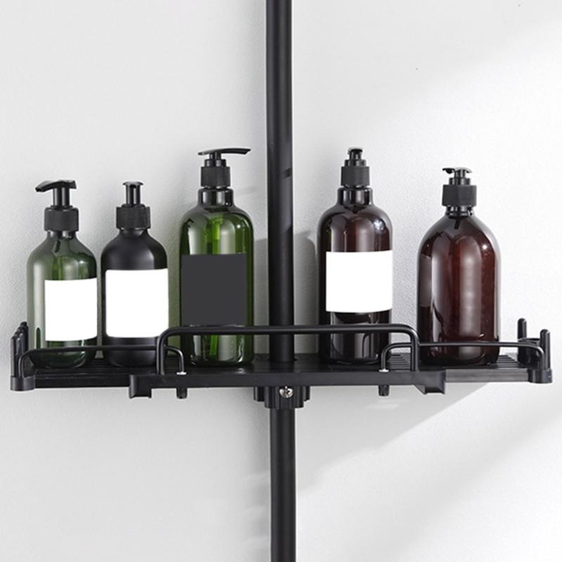 2Set Bathroom Shelf Organizers Shampoo Holder Storage Rack No Punching Shower Shelf Replacement Shower Hanger Organizers