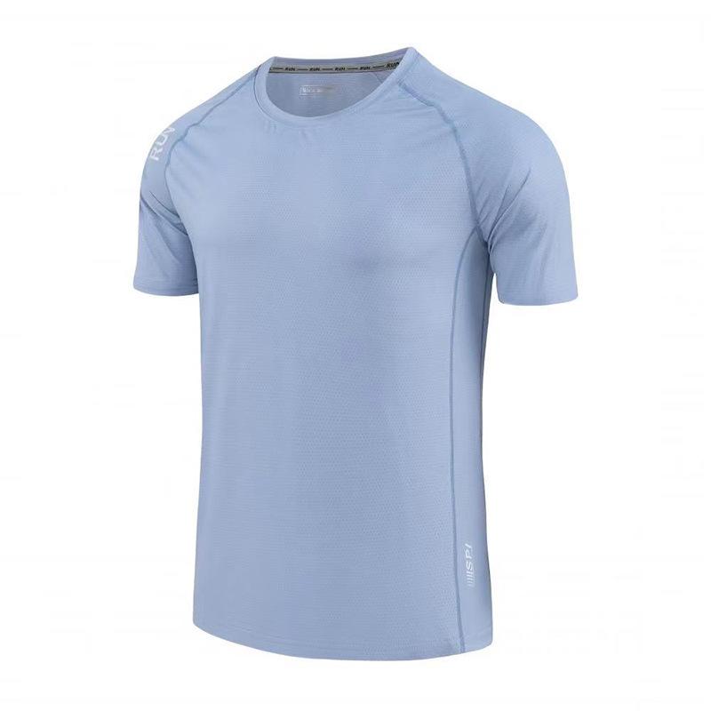 2024 Men's Summer Quick-Dry Elastic Short Sleeve Running T-Shirt
