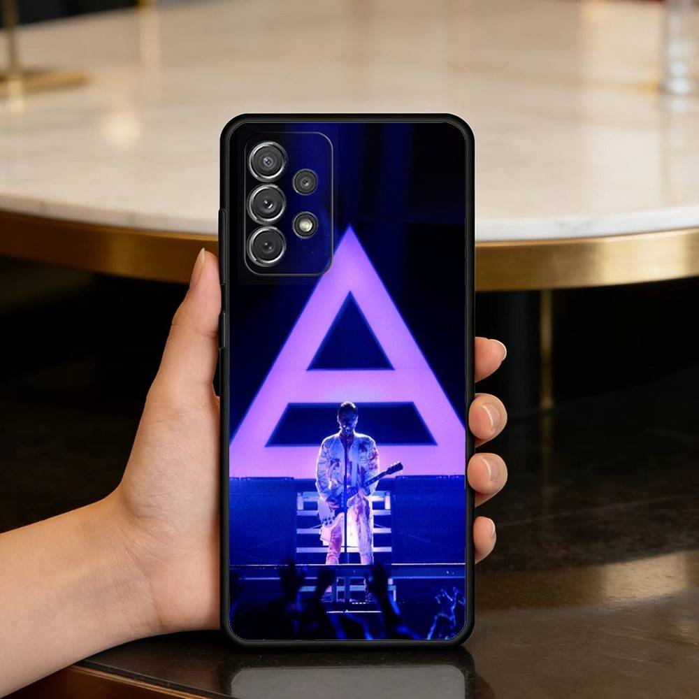 30 S-Seconds T-To M-Mars Phone Case For Samsung Galaxy A73,A72,A71,A70,A53,A52,A51,Soft Silicone Black Cover