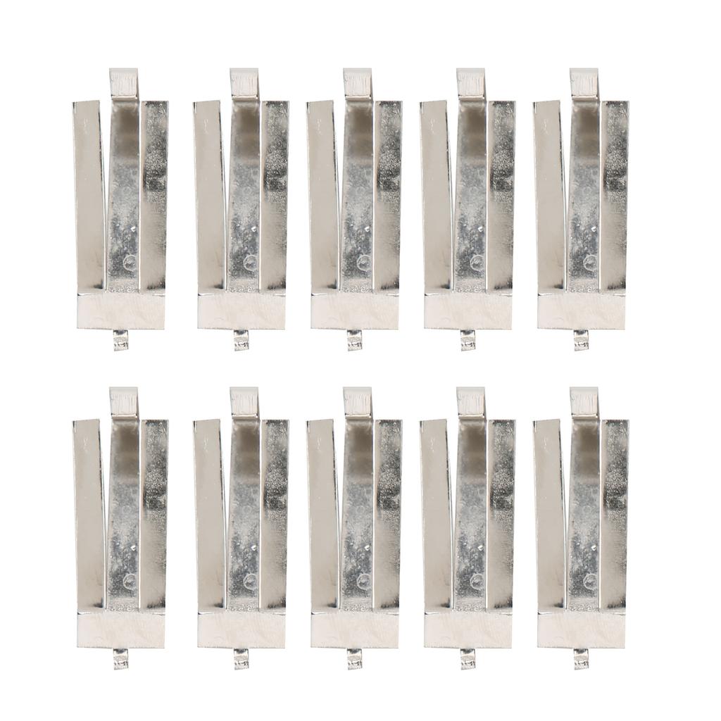10Pcs Hot Bed Glass Platform Fix Clips Stainless Steel Clamp 3D Printer Accessories