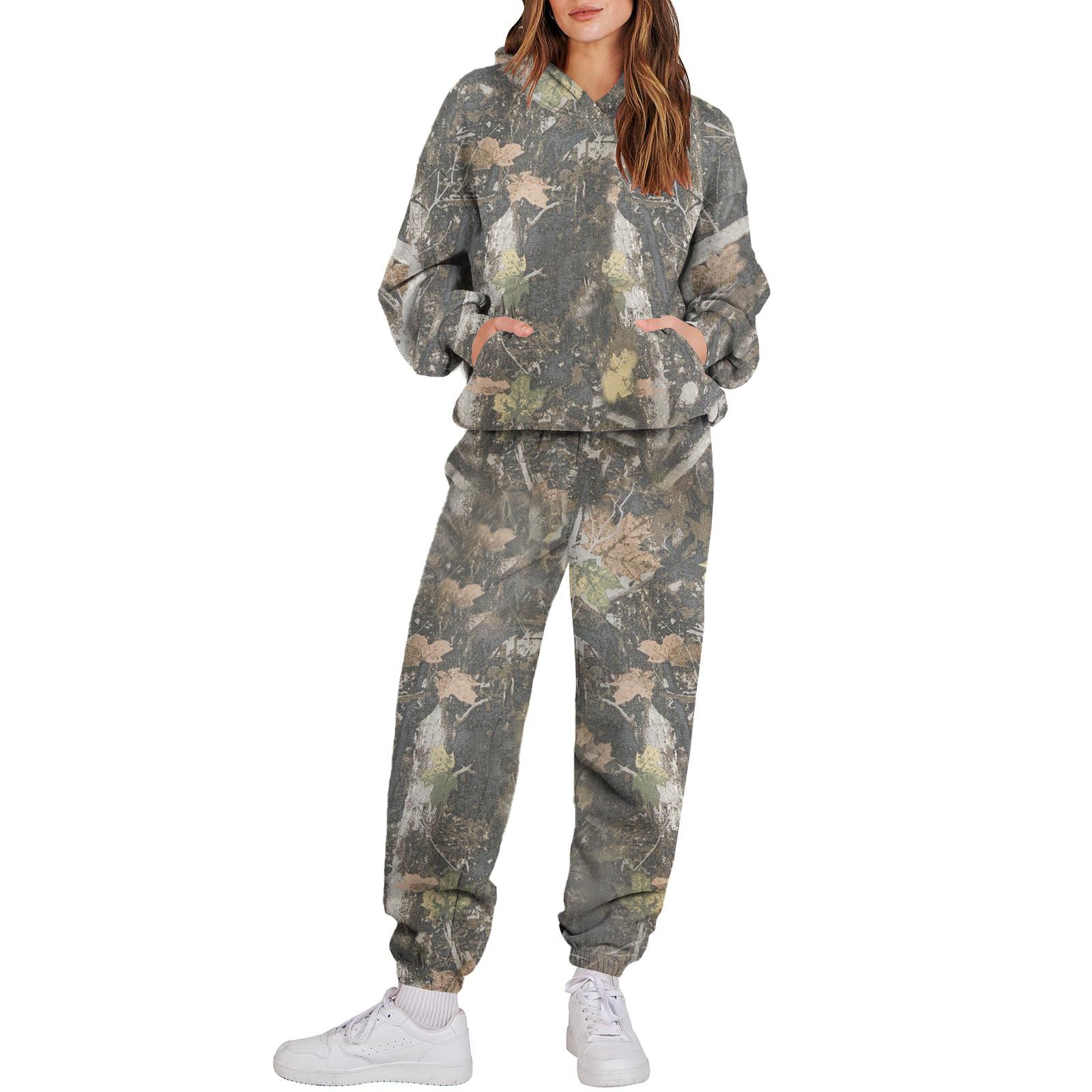 

Женский спортивный костюм с капюшоном, унисекс, двухсекционная одежда для бега, пуловер с длинными рукавами, толстовка с капюшоном + комплект спортивных штанов XL темно-зеленого