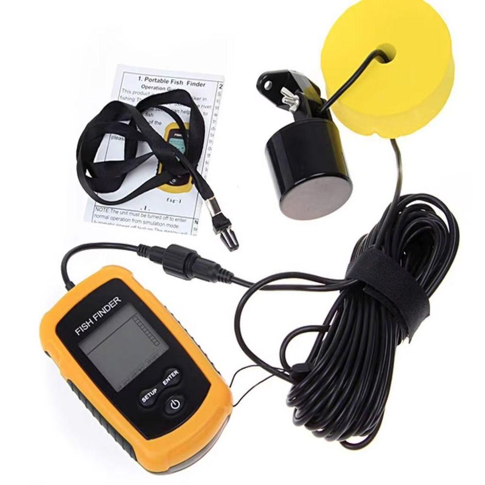 LCD Screen Portable Fish Finder Handheld Wireless Fish Finder Sonar Fish Finder Kayak Fishing