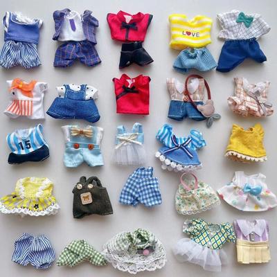 8-10cm Cute Princess Dress Suitable for Koala Diary Mini Rabbit Doll Clothes Fashion Dress Skirt Decoration DIY