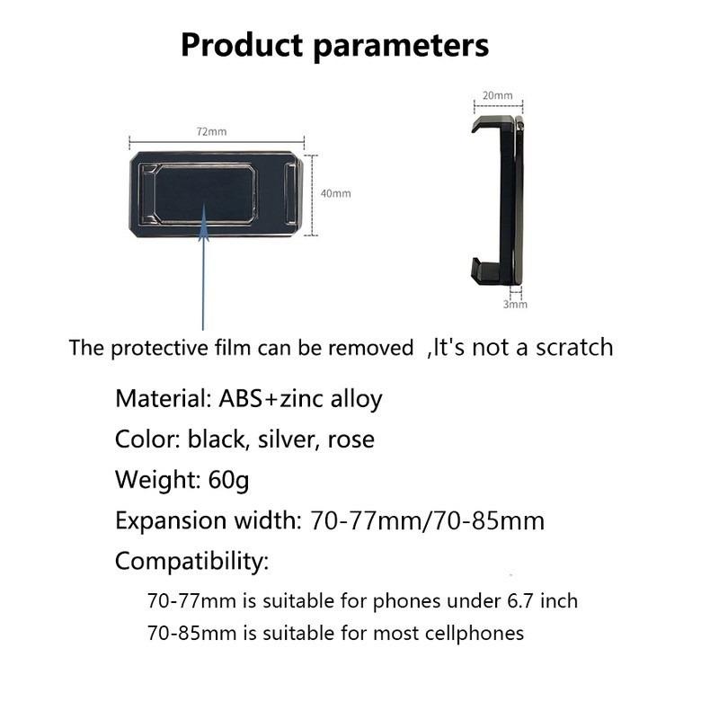 Suport pentru telefon mobil pliabil din metal Suport pentru telefon portabil din aliaj