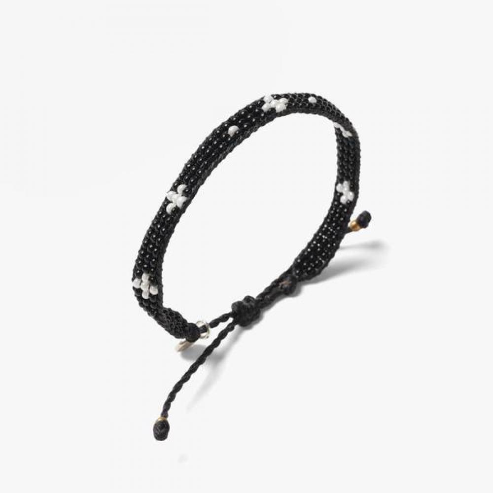 

Sf Market Ojo De Mex Macrame Cruz Grass Beads Bracelet Black Oje2m80000a98 BLACK (BLACK)/FREE
