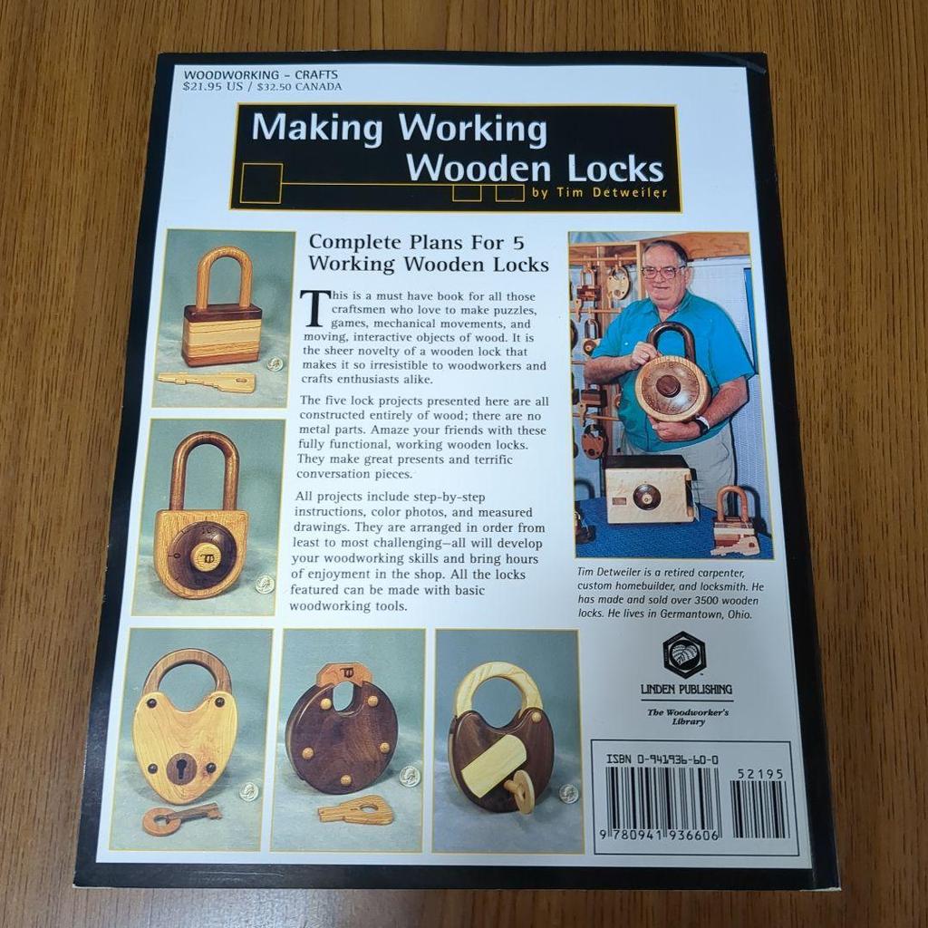 [USED] Making Working Wooden Locks