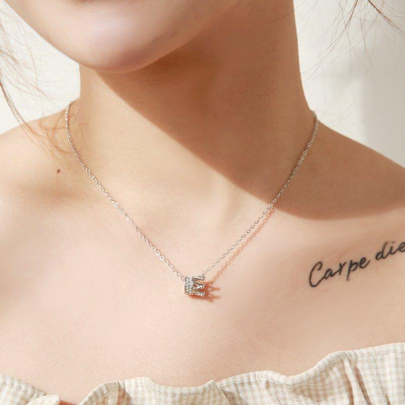 Buy Necklace Charming Rhinestone Crown 