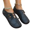 New women's shoes flat-soled mother shoes buckle decoration solid color soft-soled single shoes women's middle-aged and old women's shoes