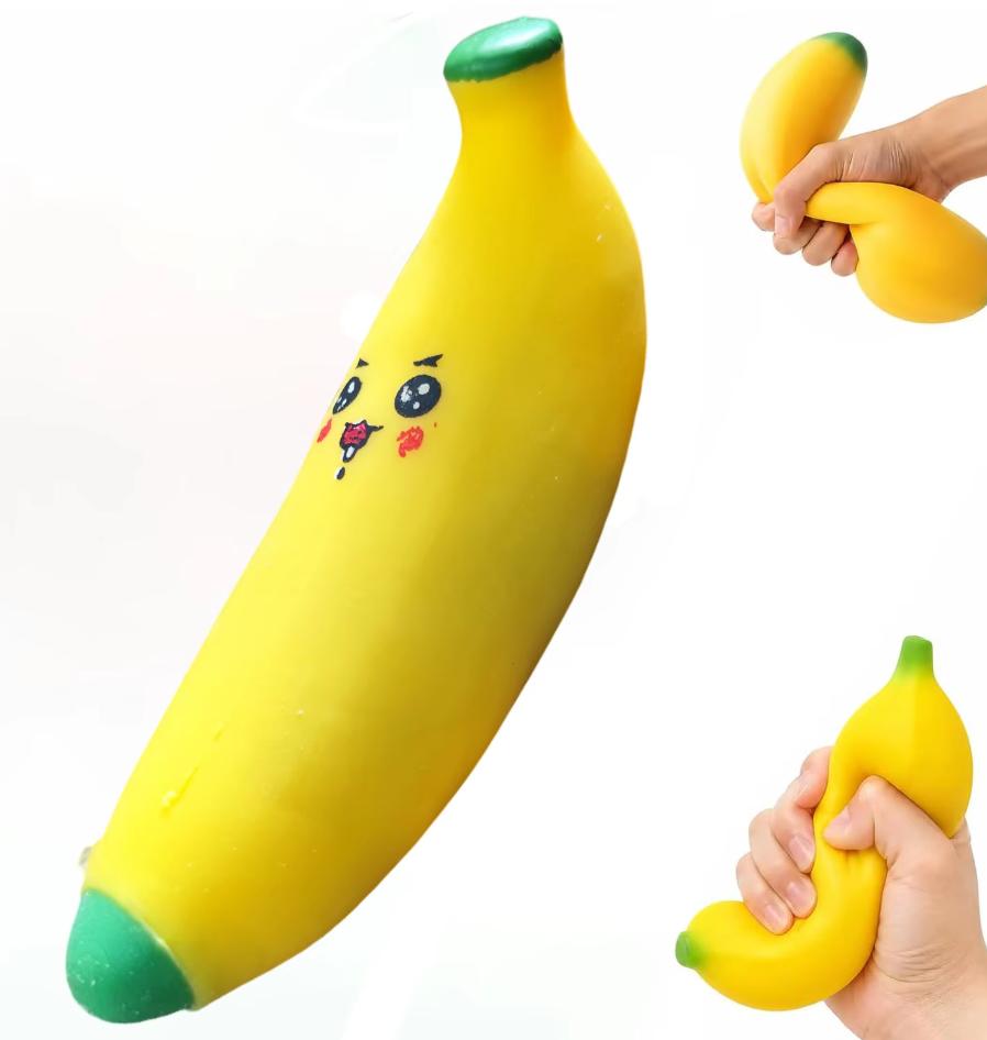 Butter Stick Squishy Fidget Toy, Crunchy Squeeze Stress Ball,Soft Block Anti Anxiety Relief Hand Toy Cute Gift Adults