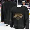 2026 Nuova Maglia da Allenamento King Team Hockey su Ghiaccio da Uomo con Stampa 3D, Nera, Traspirante e Asciugatura Rapida, Maniche Lunghe, per Bambini