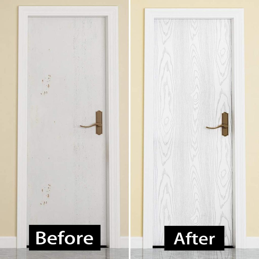 40CMx2M Selbstklebende Holzmaserung Möbelaufkleber PVC Tapete Schränke Folie Vinyl Arbeitsplattenaufkleber Für Möbel Küche