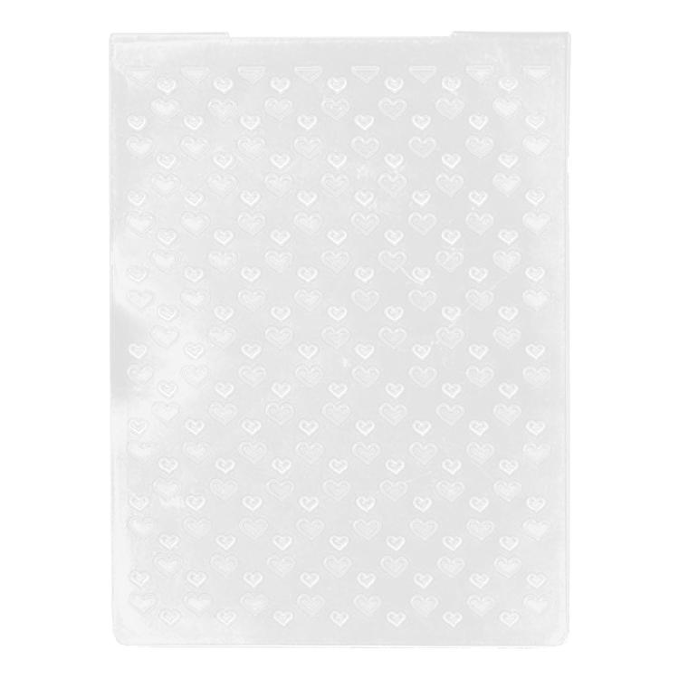 

Heart Shaped Plastic Embossing Folders For Scrapbooking Album Decoration DIY 1