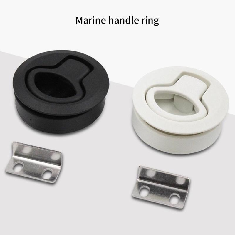 Professional Boat Floor Flush Handle ABS Marine Grade Corrosion Resistant Tool Free Installation for Camping Yacht