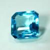 Natural Aquamarine Blue Square Cut 5 Ct Certified Excellent Loose Gemstones