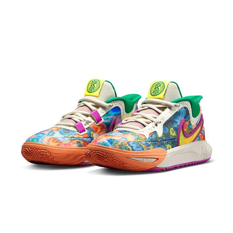 Nike Kyrie 8 GO GS Circle of Life Barnesko Flerfarget Light-Bone Malakitt DQ8076-011