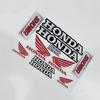 Suitable for Honda Motorcycle HUSY4 Creative Stickers Waterproof Helmet Stickers Reflective HONDA Racing Wings Logo Fuel Tank Decals