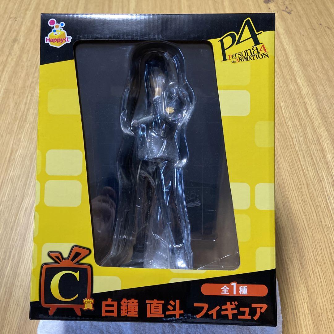 

[USED] Persona 4 Happy Lottery C Prize Shirogane Naoto Figure 1/8