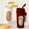 450ML Elektrischer Mischbecher USB-Aufladung Auslaufsicher Automatisches Rühren Kaffeetasse Doppeltes Trinken Kaffee Milchpulver Schüttelbecher